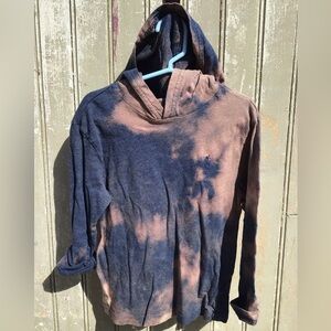 Polo Ralph Lauren Blue and Brown Hoodie
